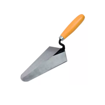 COLHER DE PEDREIRO 7" COM CABO DE MADEIRA