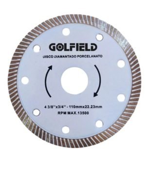 DISCO PORCELANATO TURBO BRANCO 4"